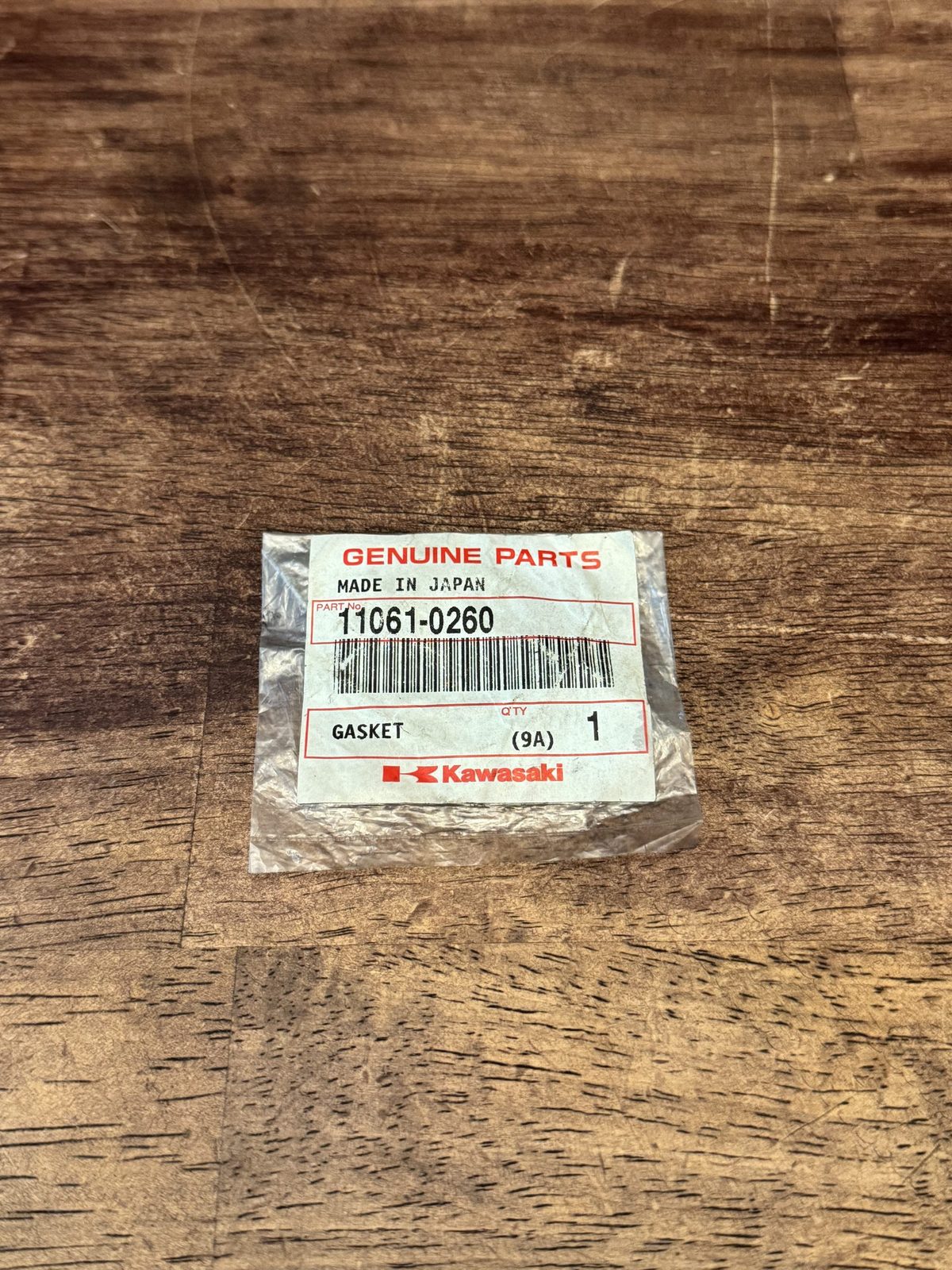 Kawasaki OEM Gasket 11061-0260 New Genuine