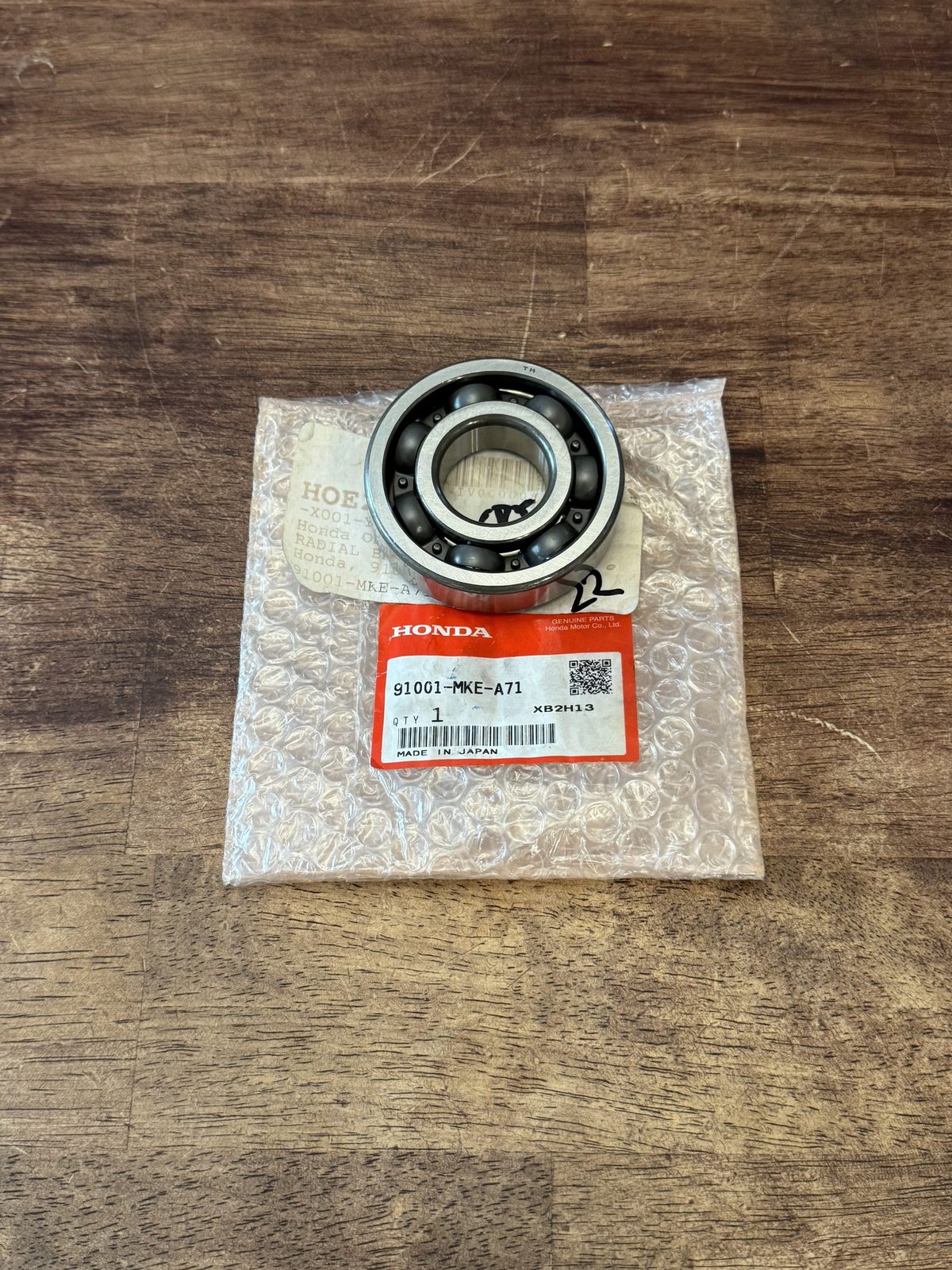 2017-2024 Honda CRF450R OEM Radial Ball Bearing 91001-MKE-A71 New