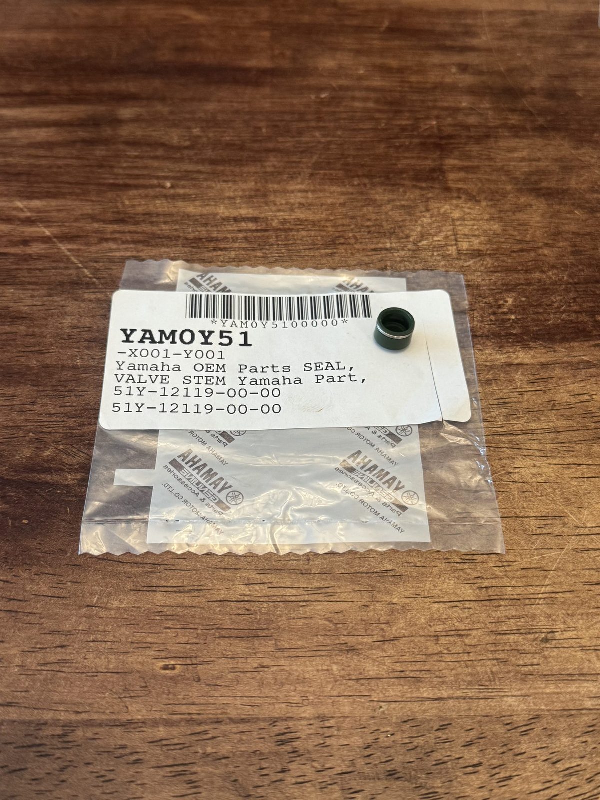 Yamaha OEM Valve Stem Seal 51Y-12119-00-00 New Genuine