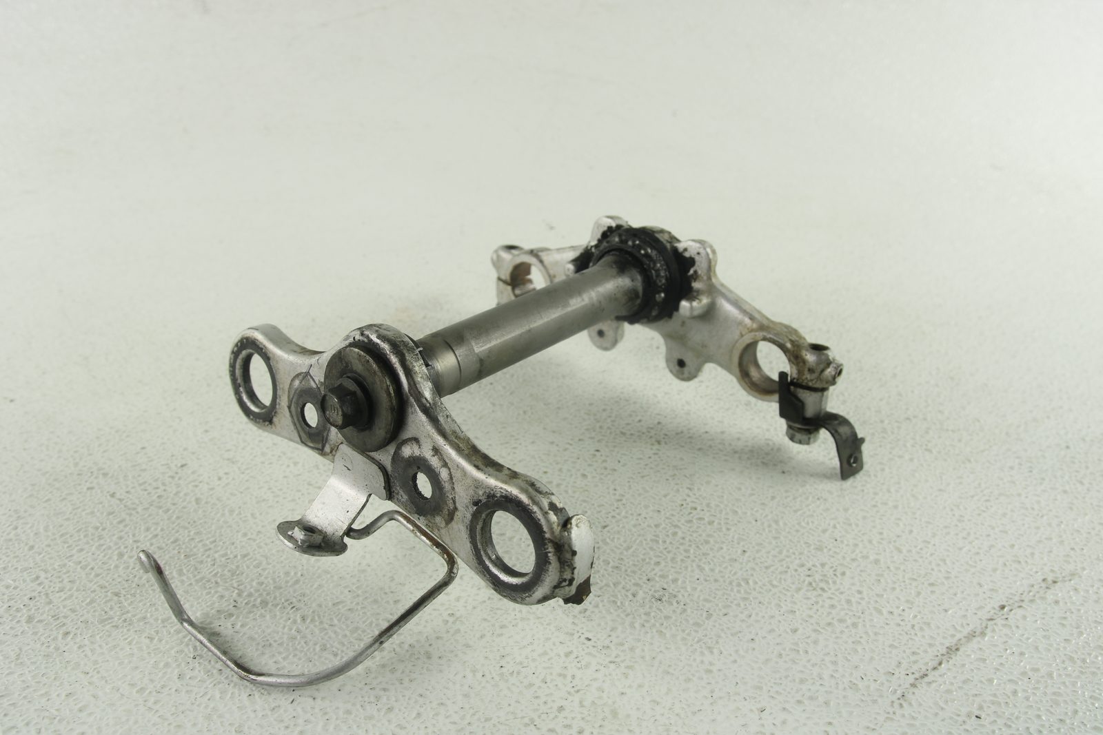 2007 Yamaha TTR90E Triple Clamp Set Steering Stem Upper Lower