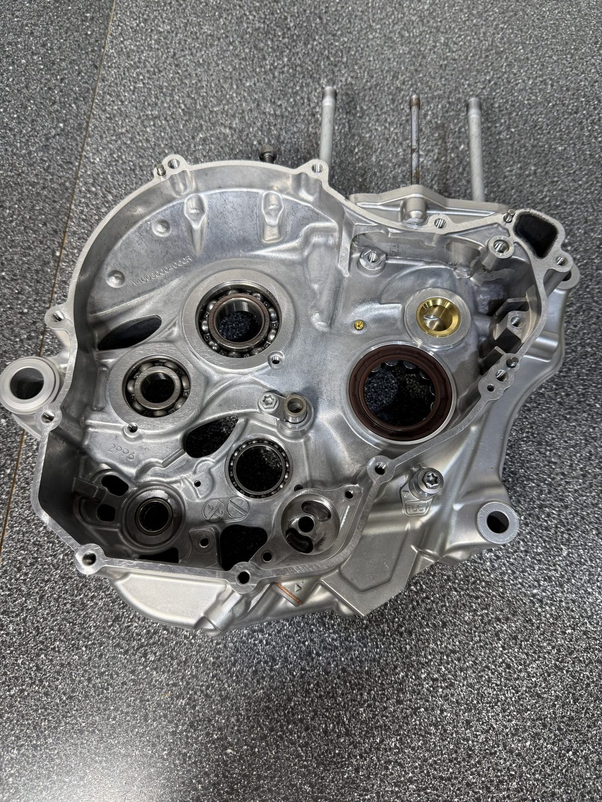 2026 KTM 250 SX-F OEM Crankcase Set Left & Right Halves 30 Hours