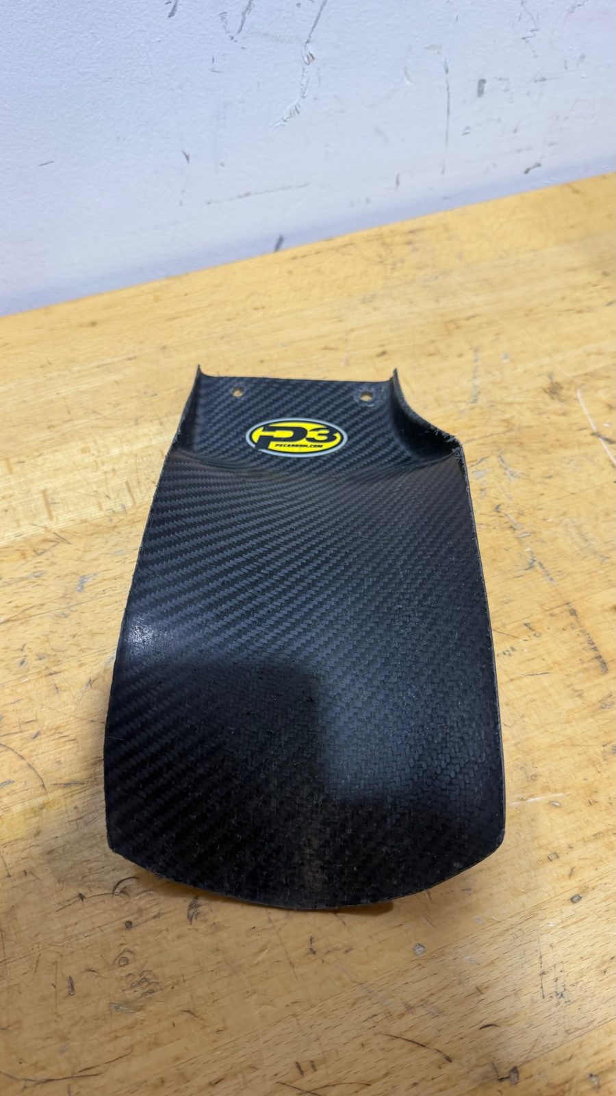 2025 Yamaha YZ250F P3 Carbon Fiber Rear Shock Mud Flap Guard