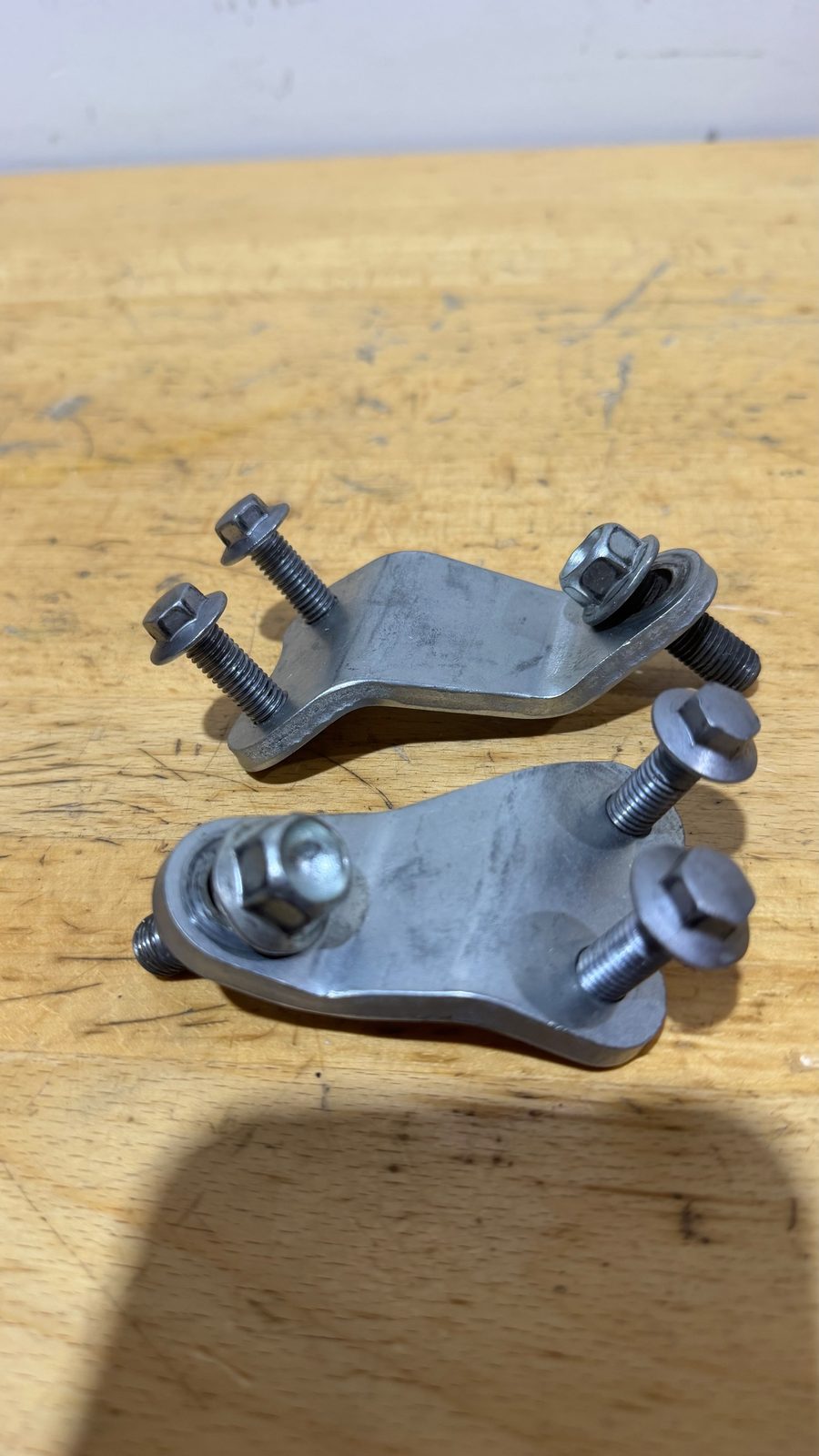 2025 Yamaha YZ250F OEM Engine Mount Brackets Pair with Hardware