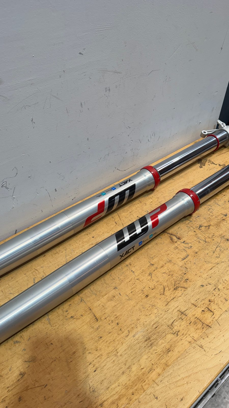 2025 KTM 450 SX-F Factory Edition WP XACT 48mm Closed Cartridge Fork Tubes Set