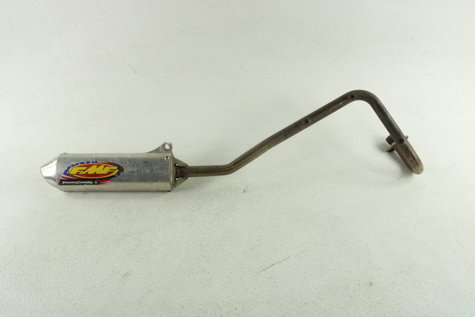 2007 Yamaha TTR90E FMF PowerCore 4 Complete Exhaust Header Pipe and Silencer Assembly