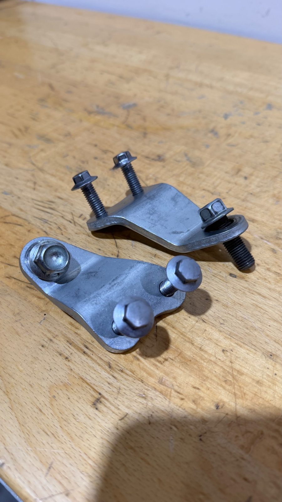 2025 Yamaha YZ250F OEM Engine Mount Brackets Pair with Hardware