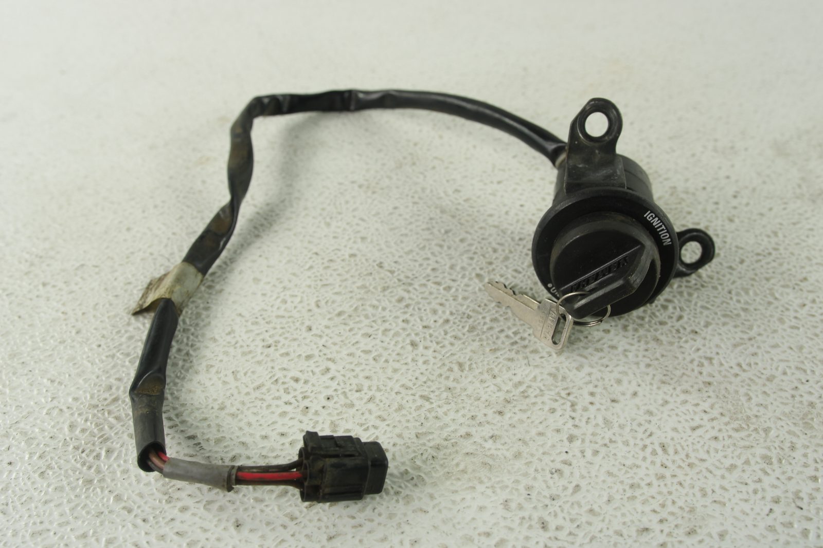 2007 Yamaha TTR90E OEM Ignition Switch with Key and Wiring Pigtail 5HN-82510-01-00