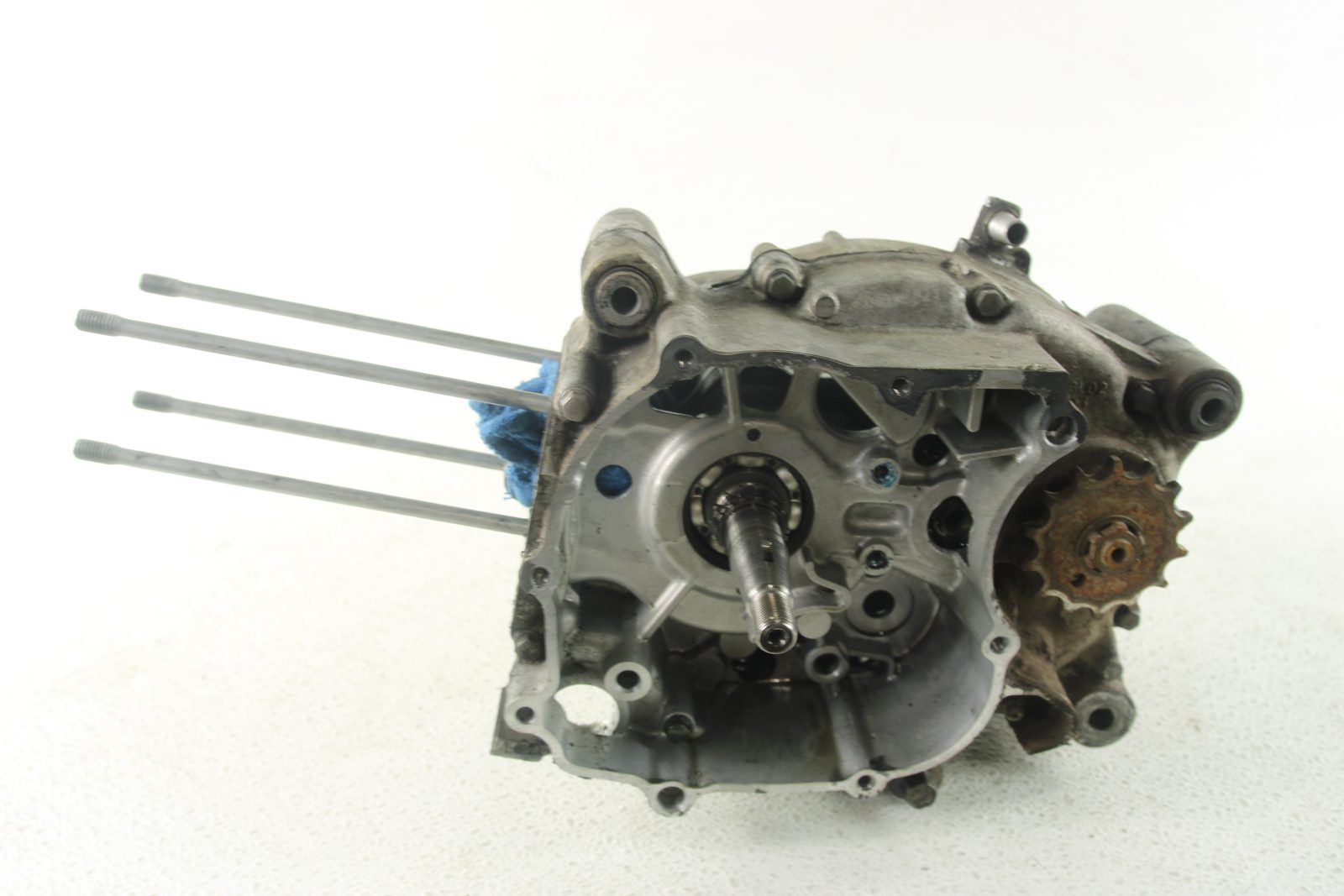 2007 Yamaha TTR90E OEM Engine Crankcase Set with Transmission 5HN-15461-00-00