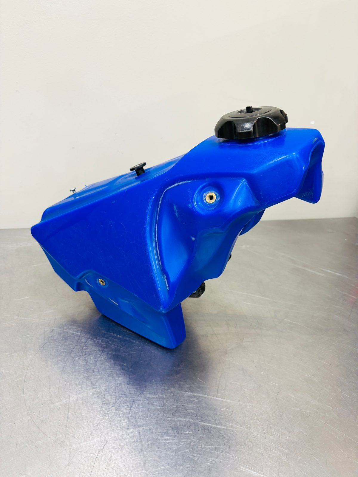 2005-2021 Yamaha YZ125 OEM Fuel Gas Tank Blue with Cap and Petcock -1C3-24110-90-00