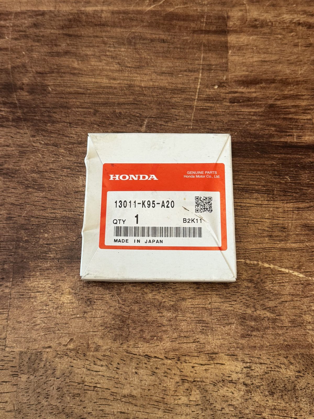Honda OEM Piston Ring Set 13011-K95-A20 New Genuine Boxed