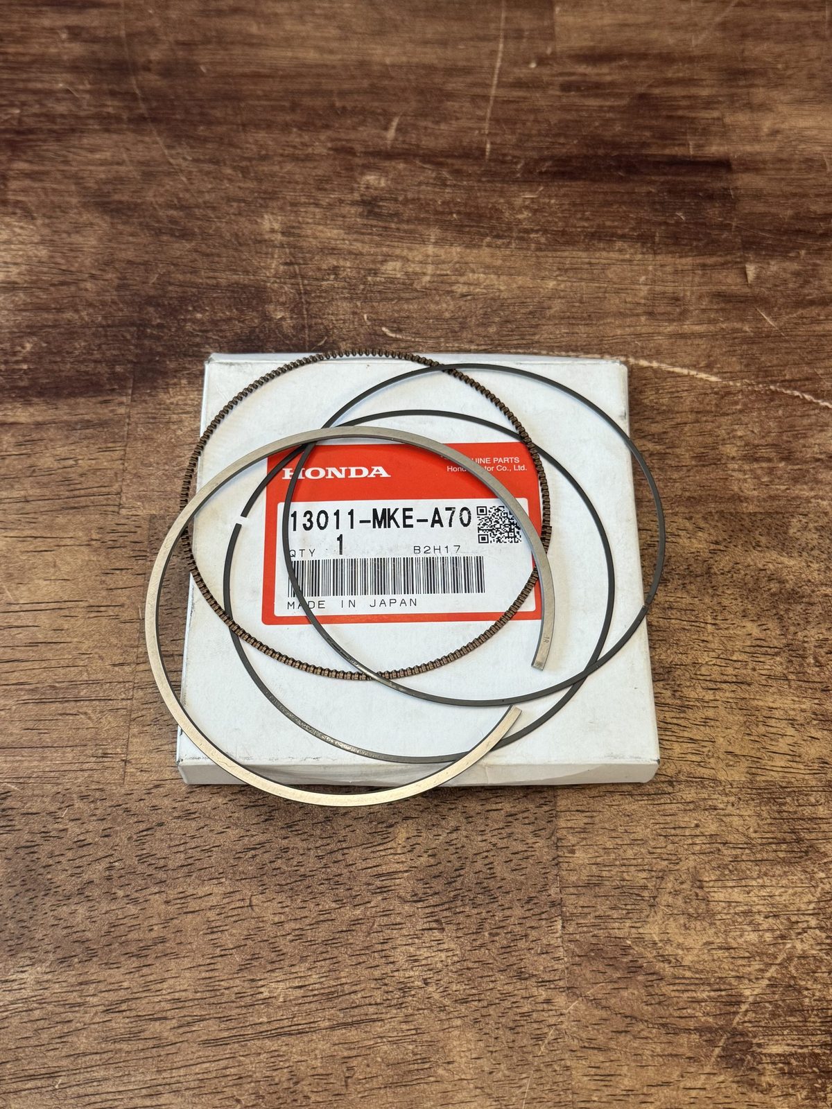 2017-2024 Honda CRF450R OEM Piston Ring Set 13011-MKE-A70 New Genuine