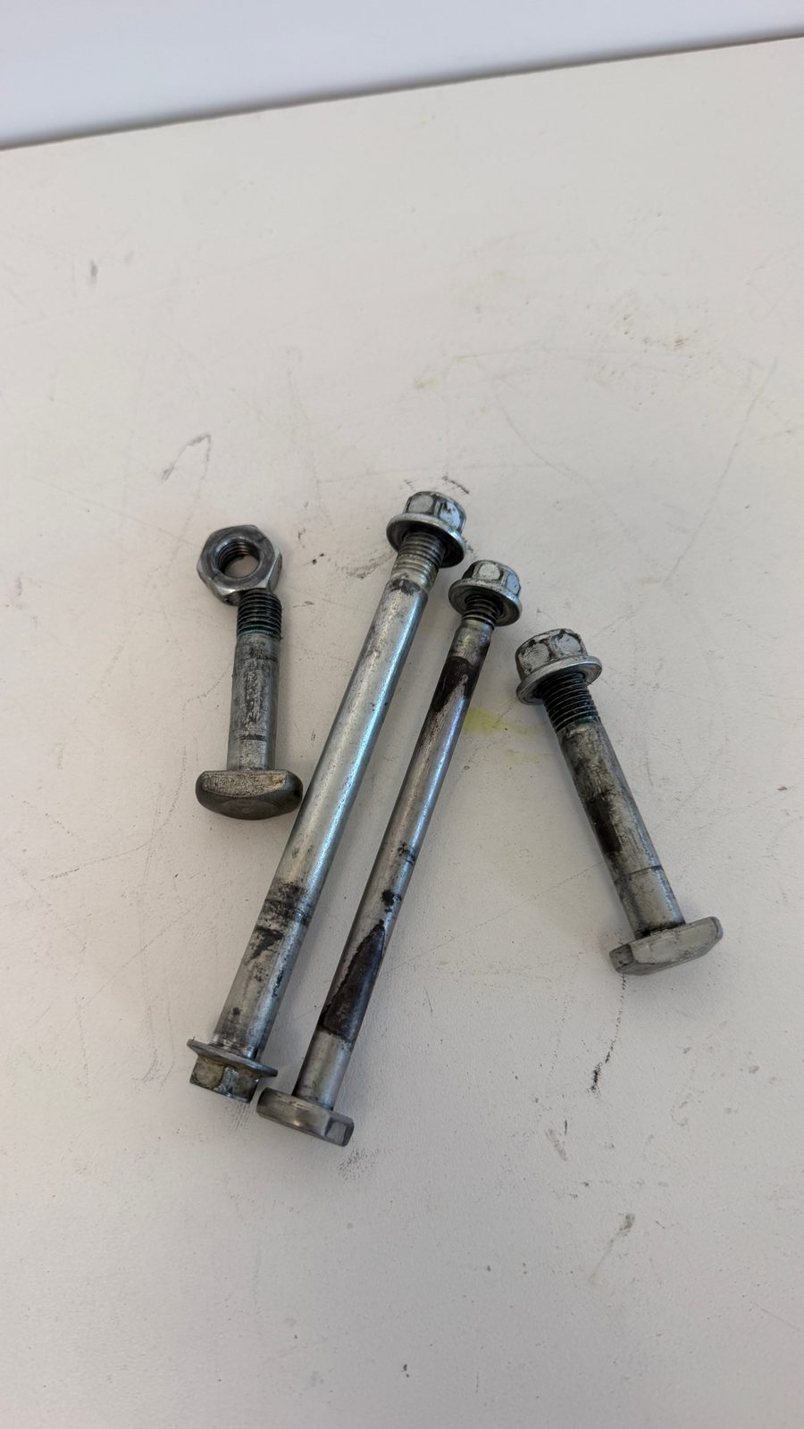 2012 Suzuki RMZ250 OEM Engine Mount Bolt and Bracket Complete Assembly