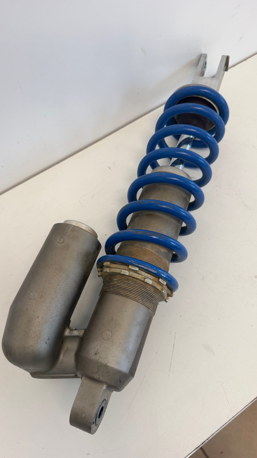 2010-2012 Suzuki RMZ250 OEM Rear Shock Absorber with Blue Spring - 62211-35G30