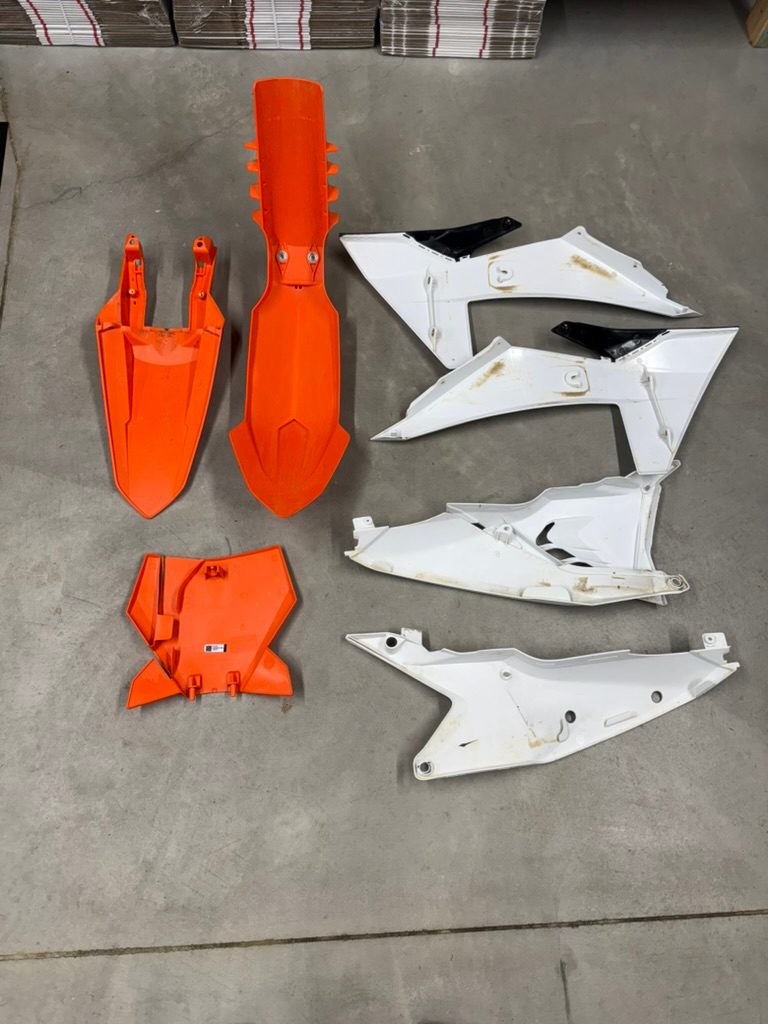 2023-2026 KTM 450 SX-F OEM Plastics Kit Fenders Number Plate Shrouds Side Panels