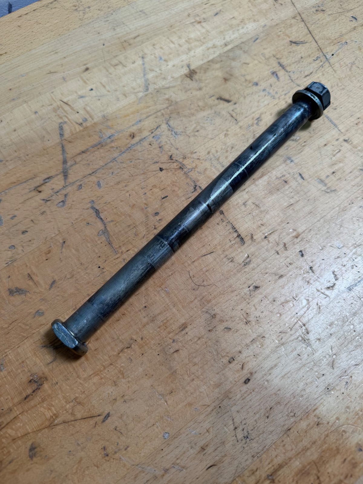 2025 Yamaha YZ250F OEM Swingarm Pivot Shaft Bolt with Nut - 33D-22141-00-00