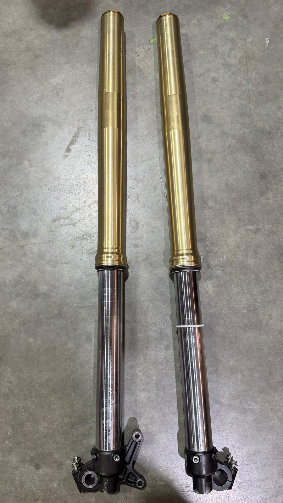2025 Yamaha YZ250F KYB Front Forks Left and Right Fork Tubes Assembly