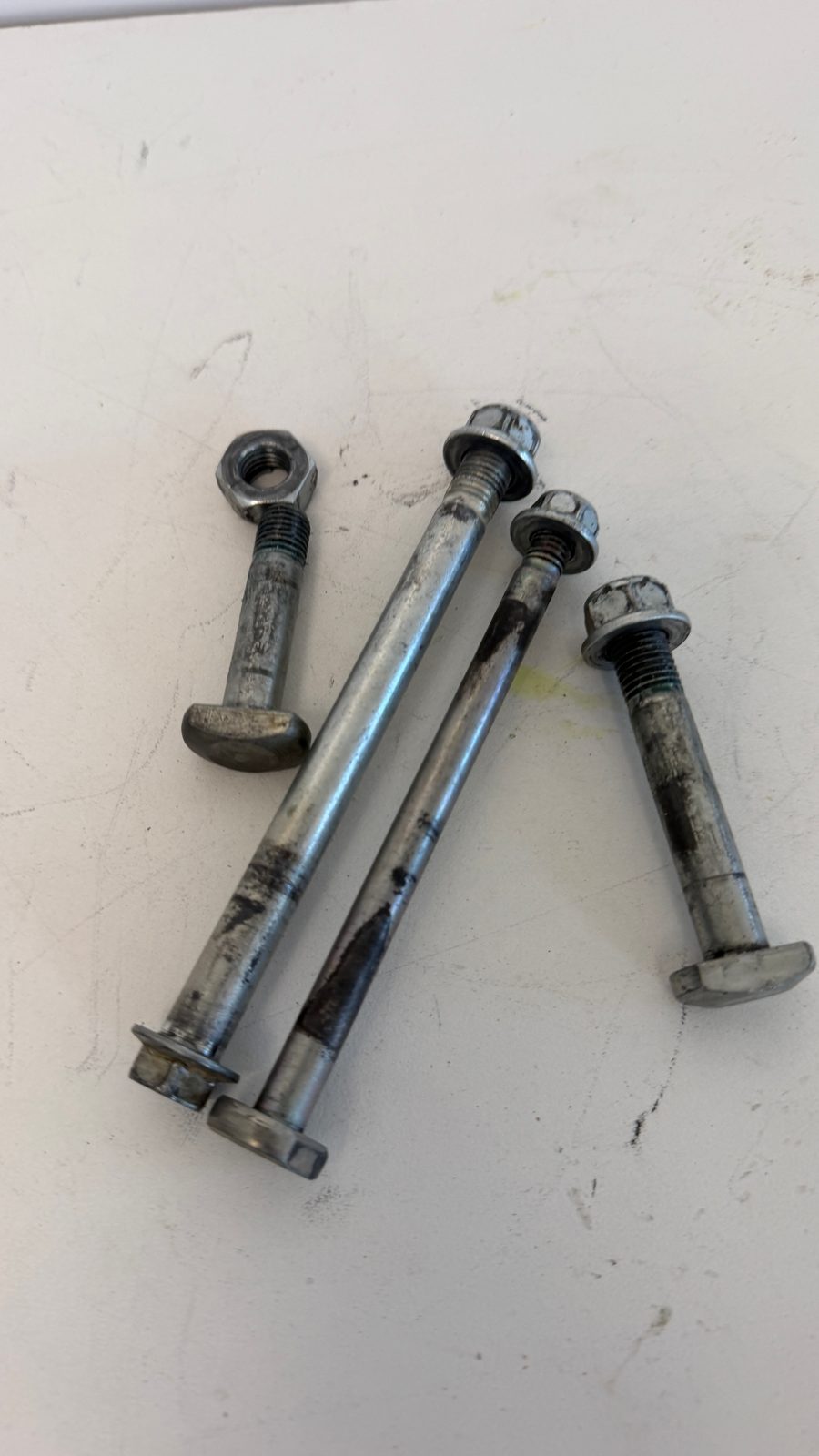 2012 Suzuki RMZ250 OEM Engine Mount Bolt and Bracket Complete Assembly