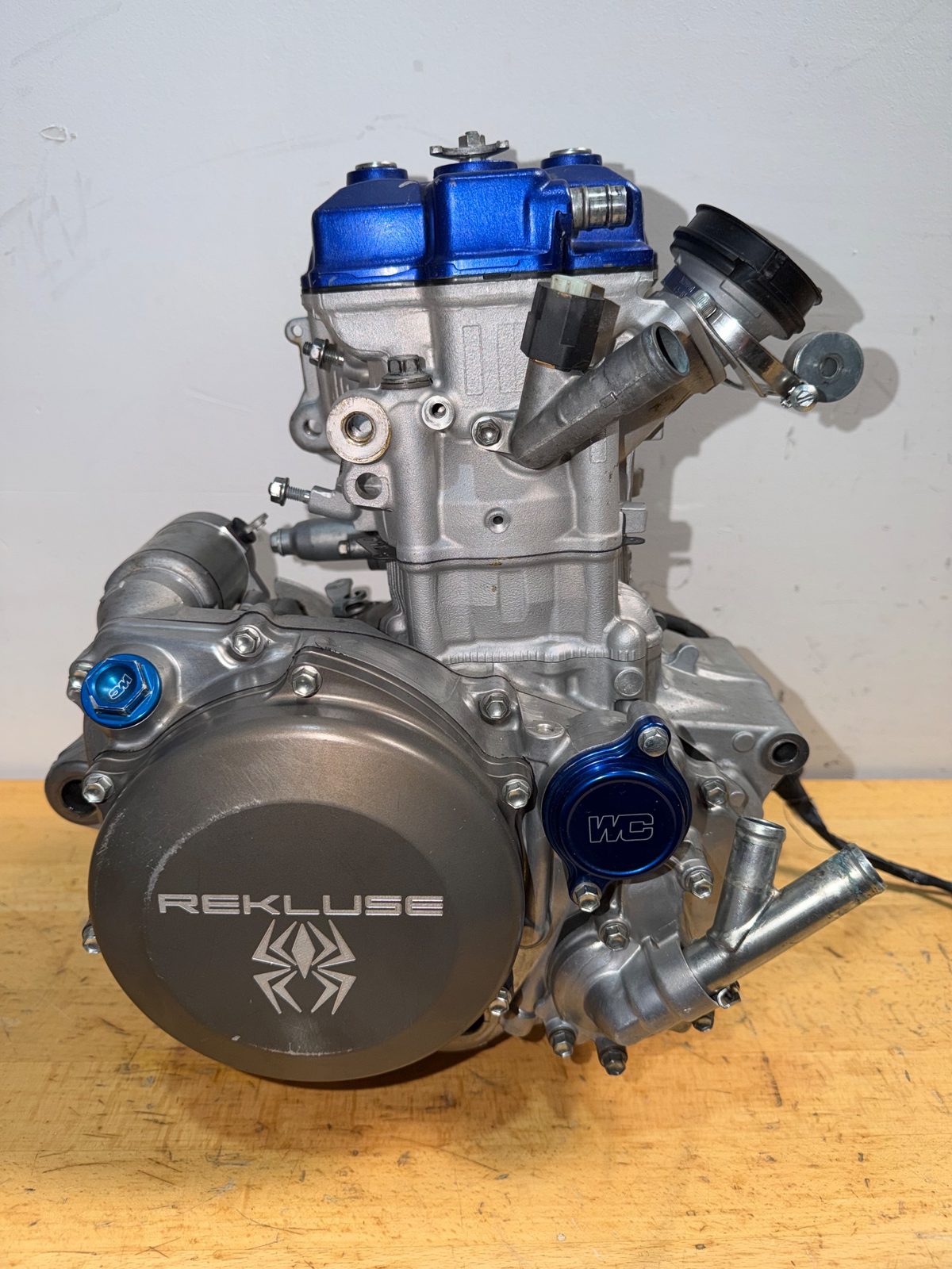 2025 Yamaha YZ250F OEM Complete Engine Motor with Rekluse Clutch and Works Connection Covers
