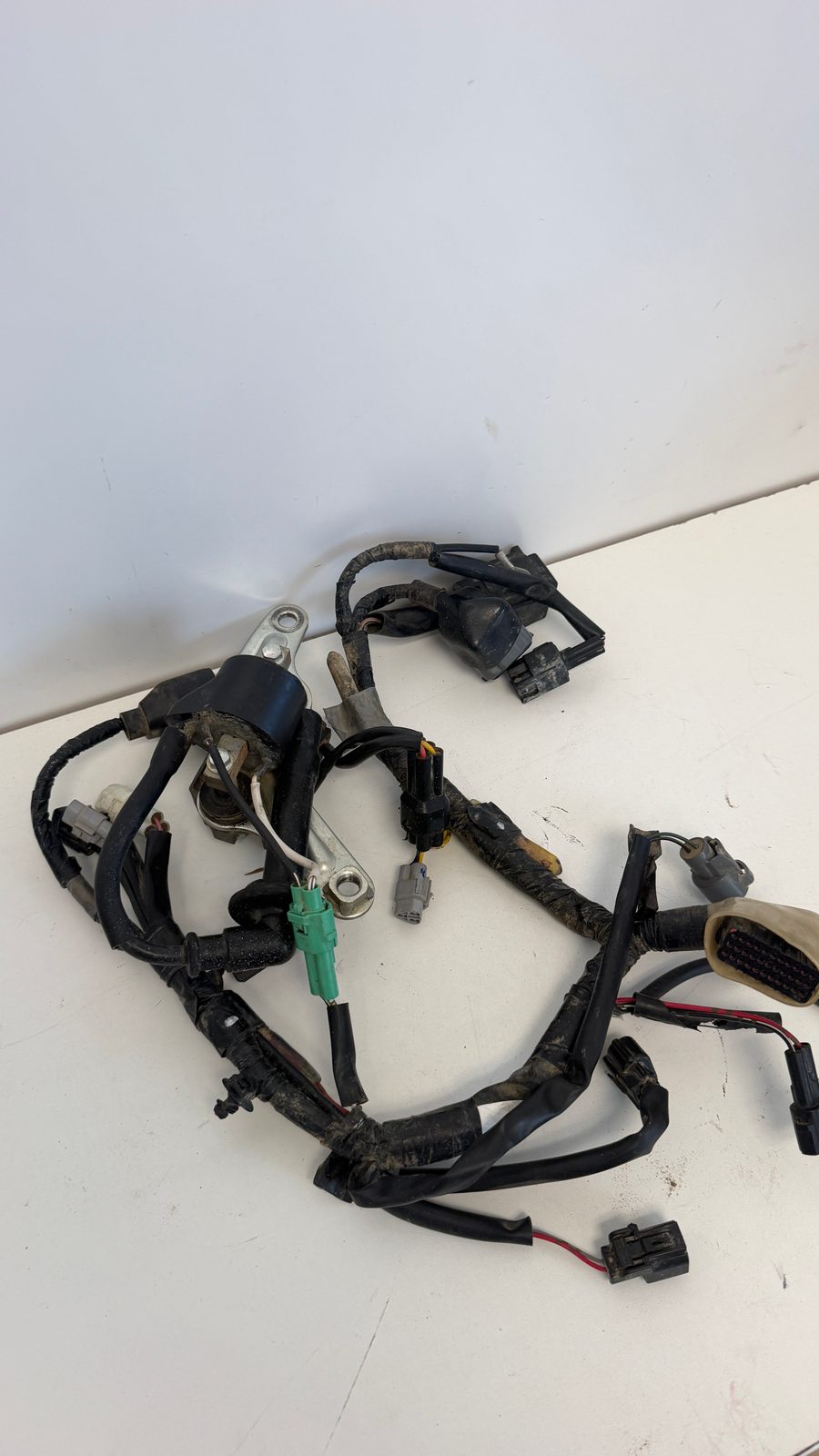2010-2012 Suzuki RMZ250 OEM Main Wiring Harness with Ignition Coil and Regulator Rectifier - 33410-49H00