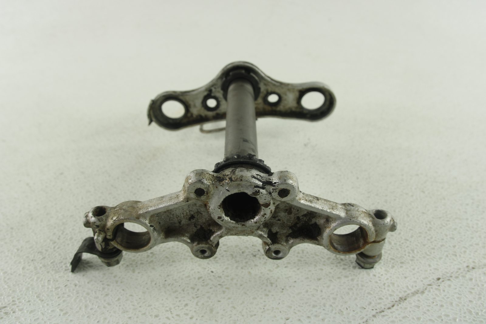 2007 Yamaha TTR90E Triple Clamp Set Steering Stem Upper Lower