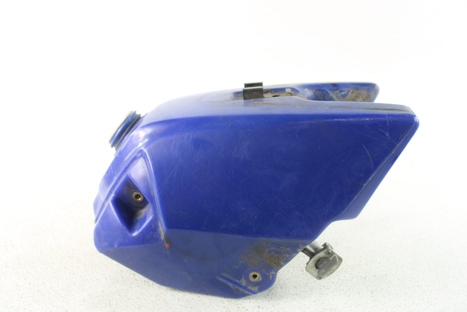 2007 Yamaha TTR90E OEM Fuel Tank Blue with Petcock and Cap - 5HN-24110-30-00