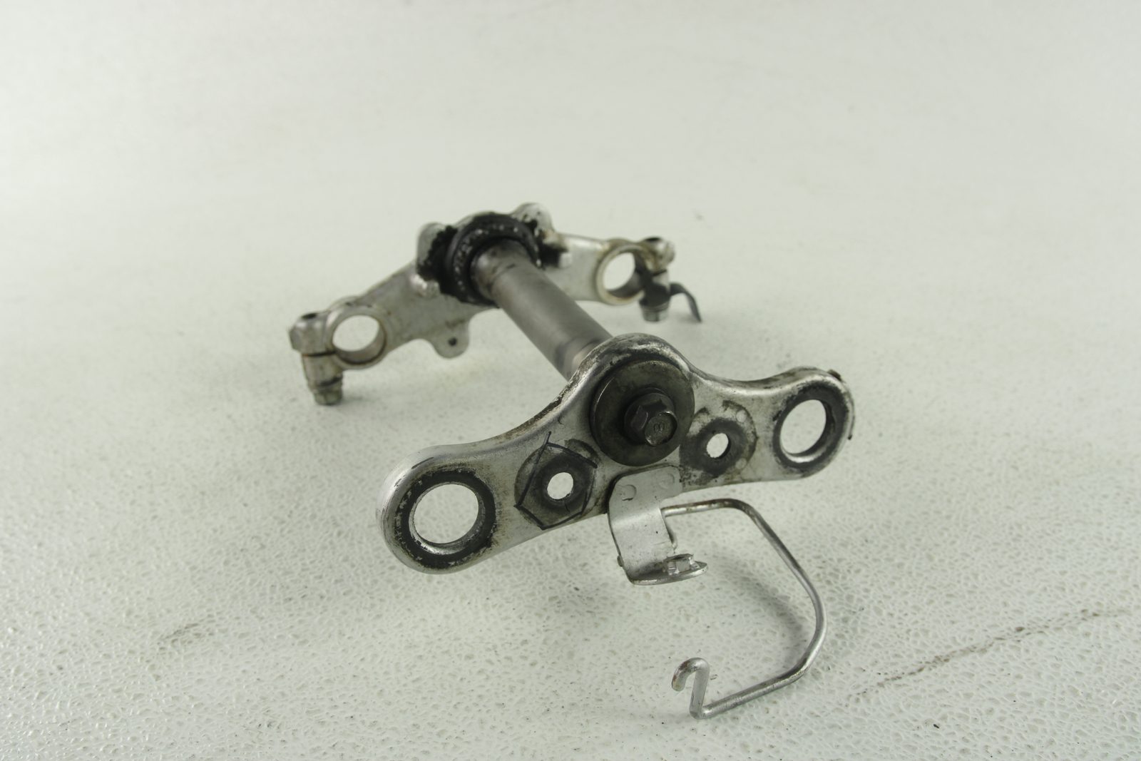 2007 Yamaha TTR90E Triple Clamp Set Steering Stem Upper Lower