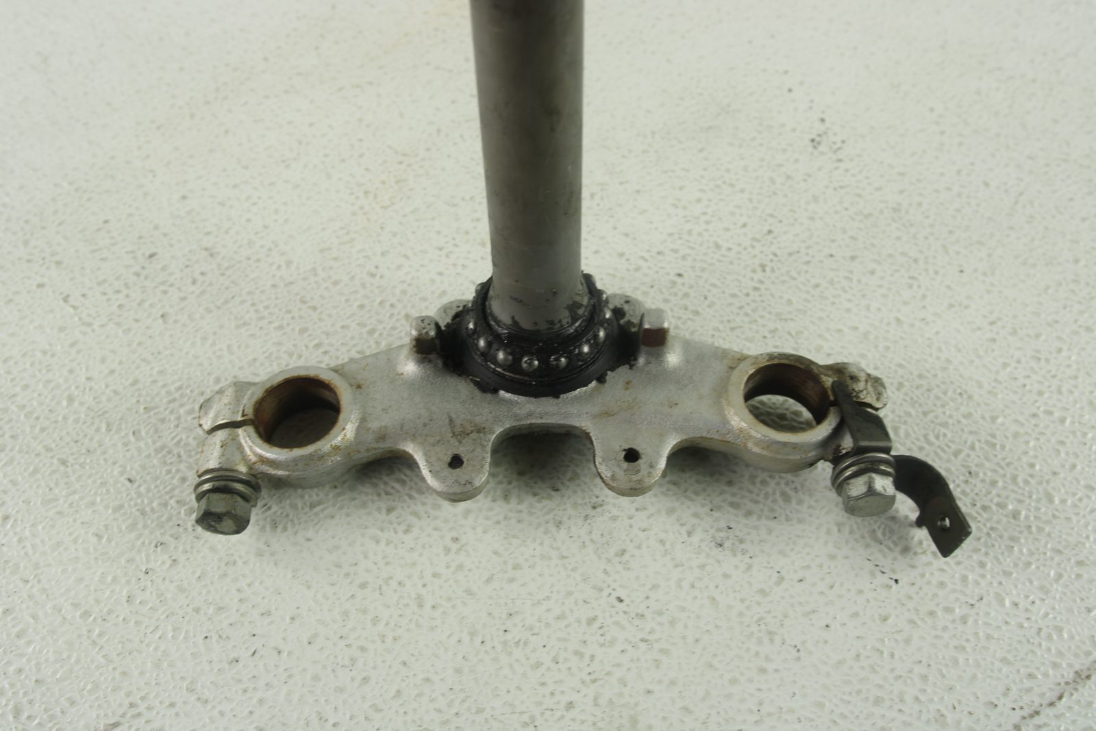 2007 Yamaha TTR90E Triple Clamp Set Steering Stem Upper Lower