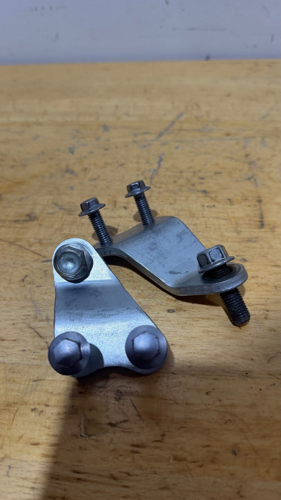 2025 Yamaha YZ250F OEM Engine Mount Brackets Pair with Hardware