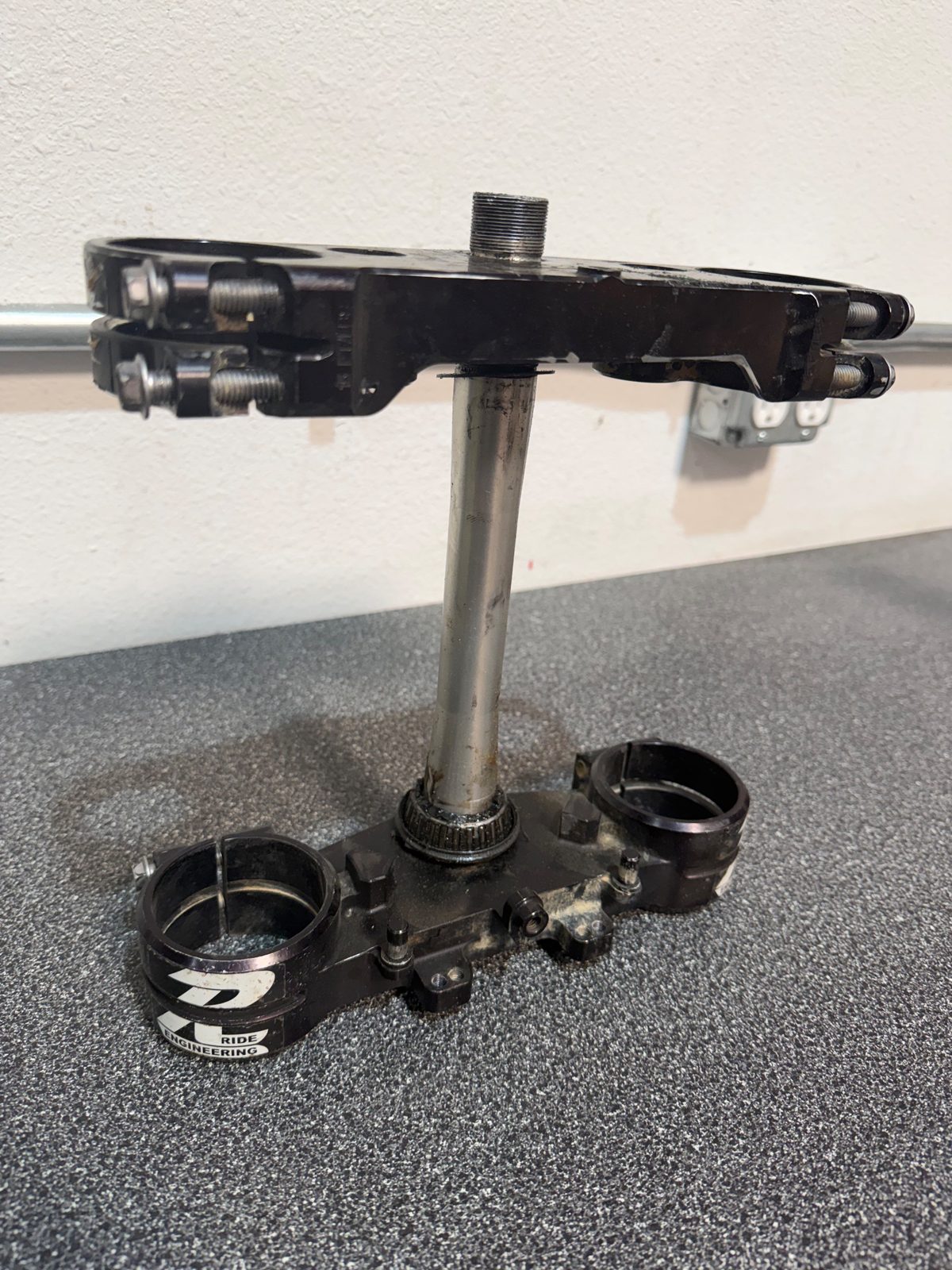 2025 Yamaha YZ250F Ride Engineering Triple Clamps with Steering Stem and Bar Mounts