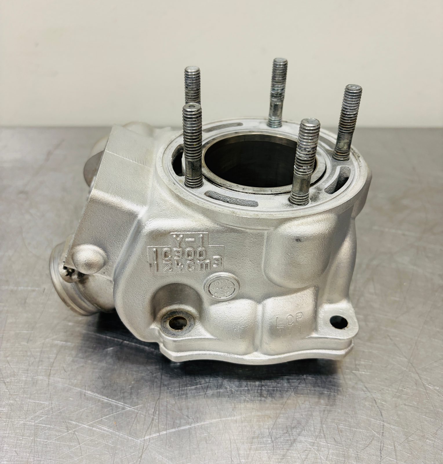 2005-2021 Yamaha YZ125 OEM Cylinder Jug  - Damaged - 1C3-11311-21-00