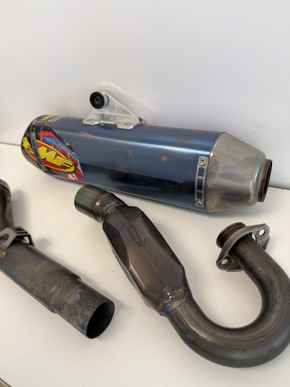 2021 Kawasaki KX250F FMF MegaBomb Header Head Pipe and Mid Pipe Exhaust