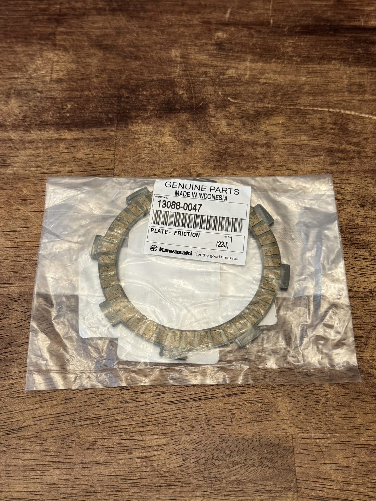 Kawasaki OEM Friction Clutch Plate 13088-0047 New Genuine