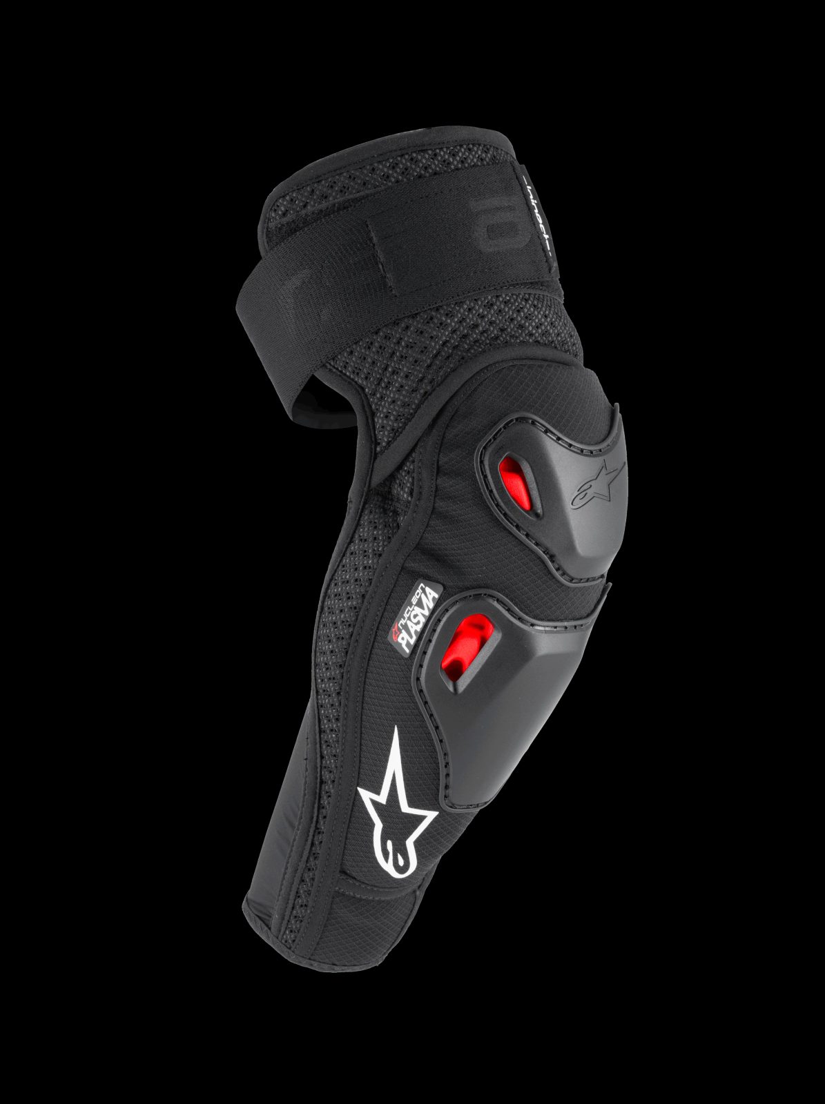 Alpinestars Bionic Pro Plasma Elbow Protectors Black/Red/White Size LX/L New
