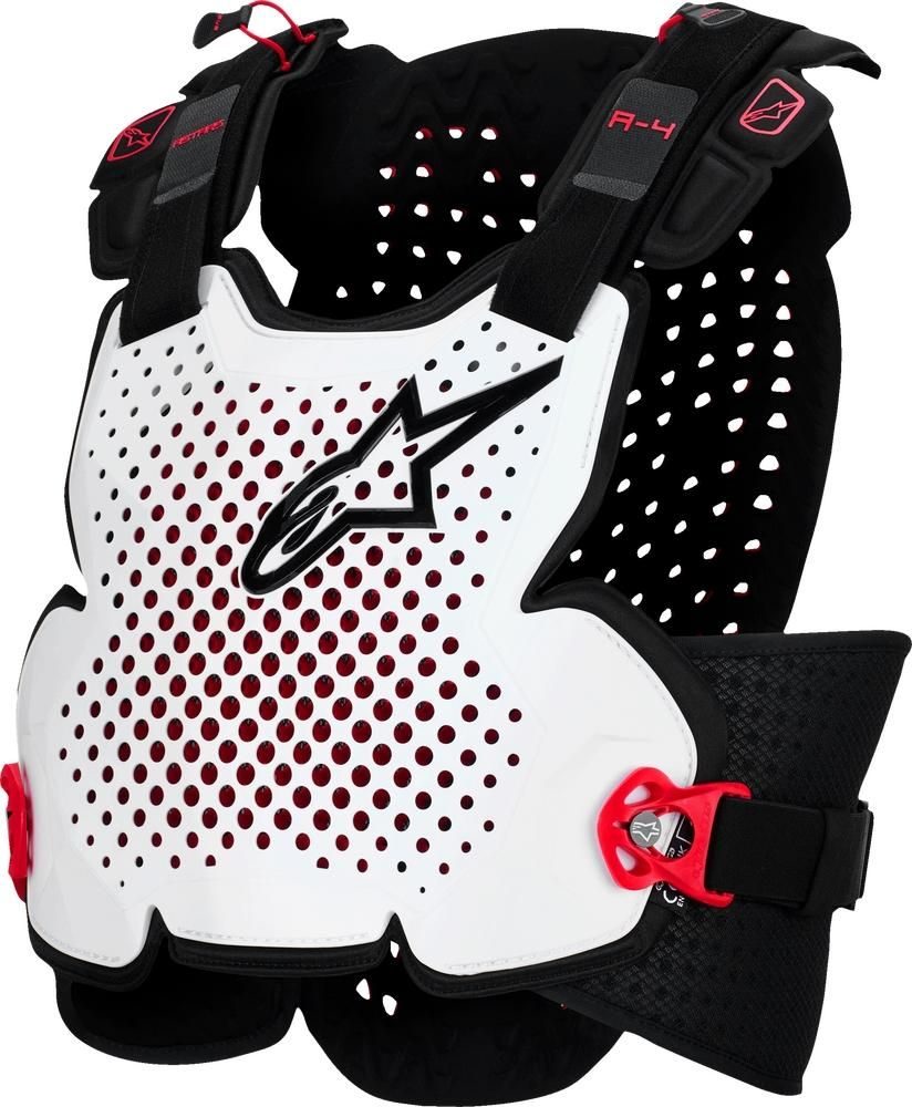Alpinestars A-4 Plasma Chest Protector - Blk/Red/Wht