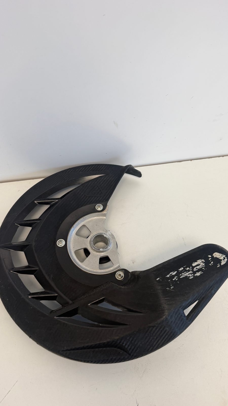 2010-2012 Acerbis Suzuki RMZ250 Front Brake Disc Guard with Aluminum Mounting Bracket