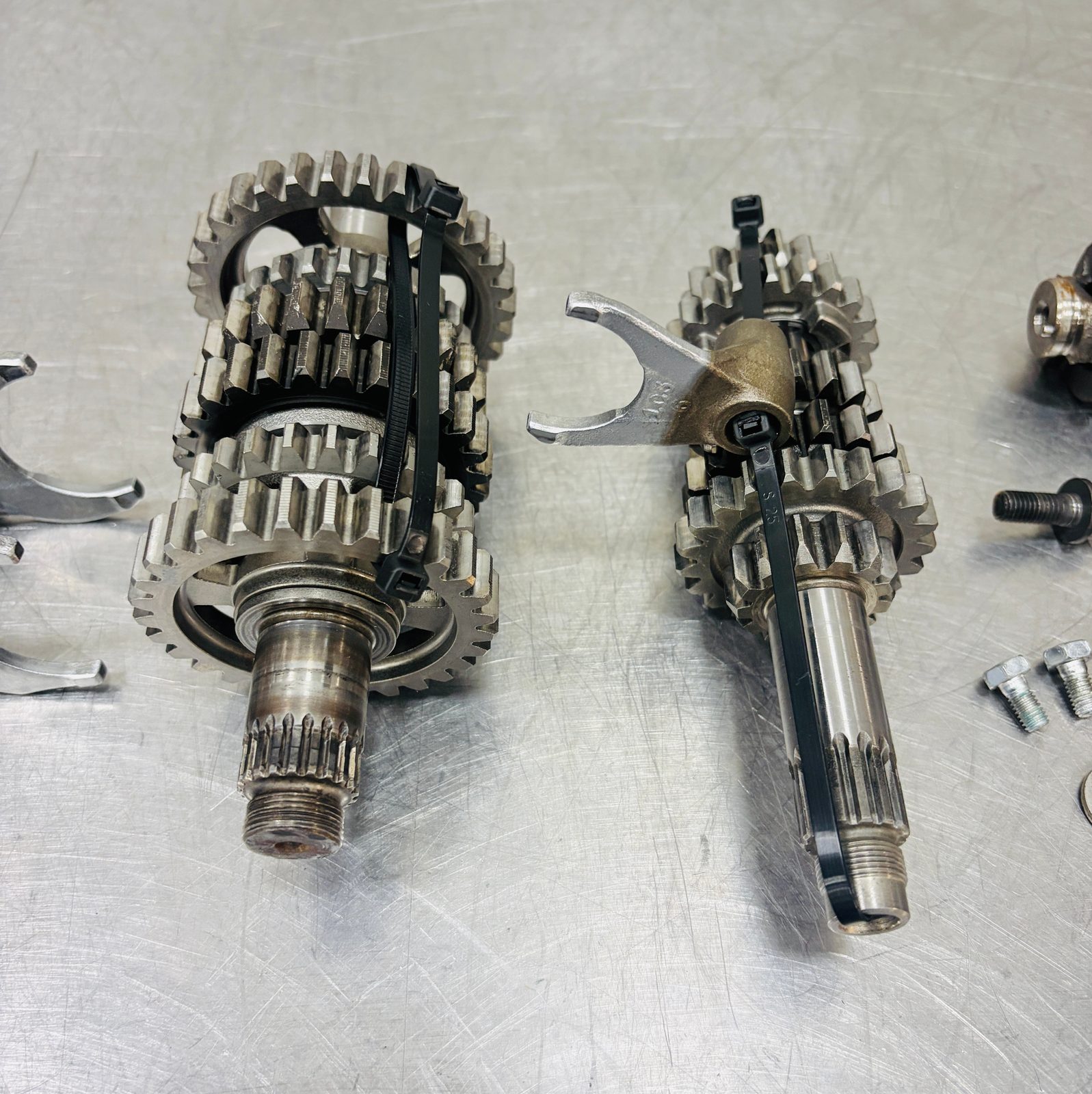 2005-2021  Yamaha YZ125 OEM Transmission Gear Set Shift Drum Forks Shafts Complete Assembly