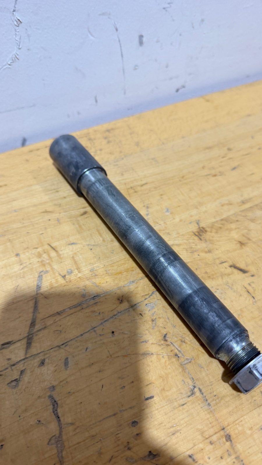 2025 Yamaha YZ250F OEM Front Axle with Nut - 90179-24004-00