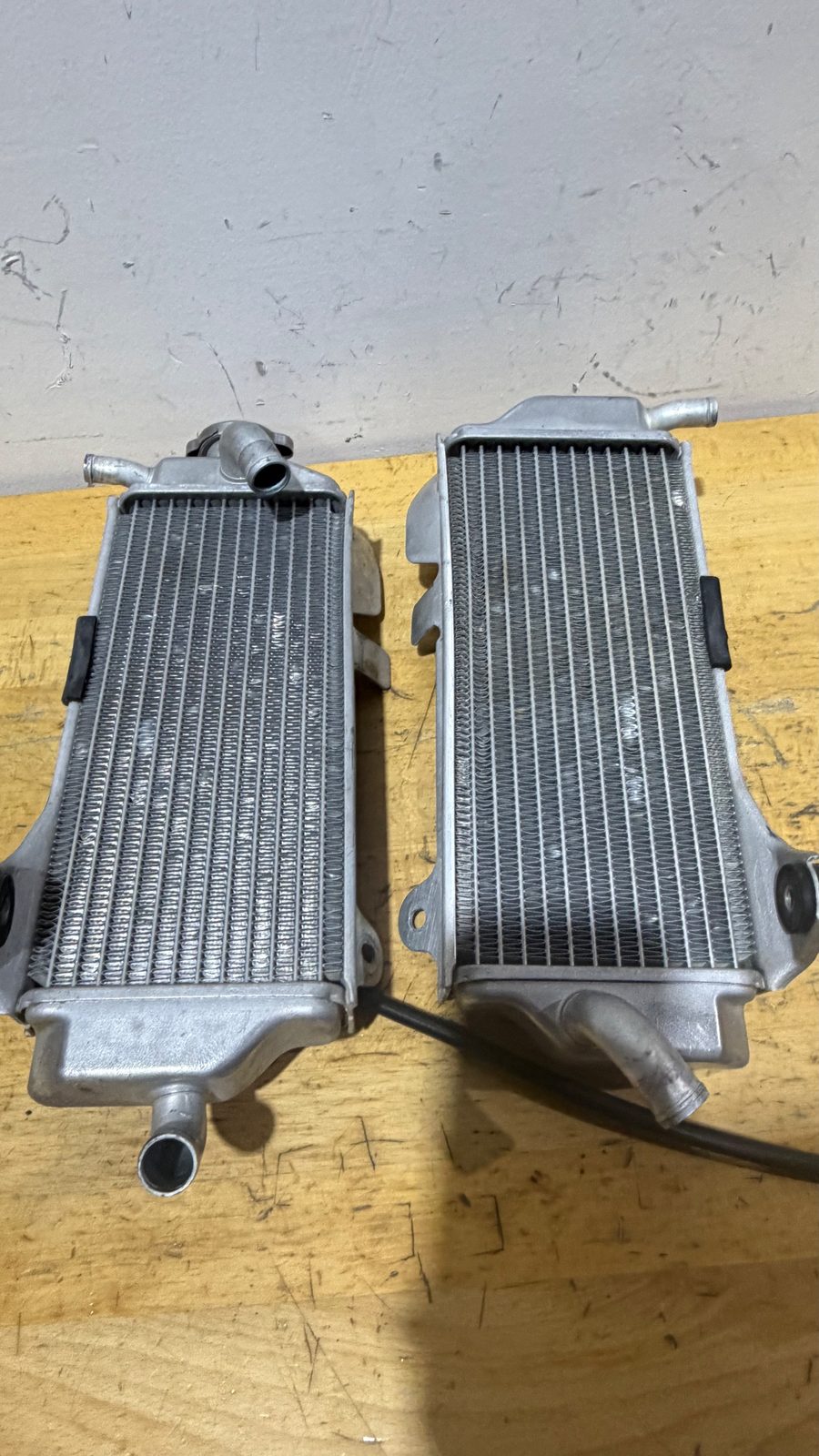 2025 Yamaha YZ250F OEM Radiators Left and Right Pair