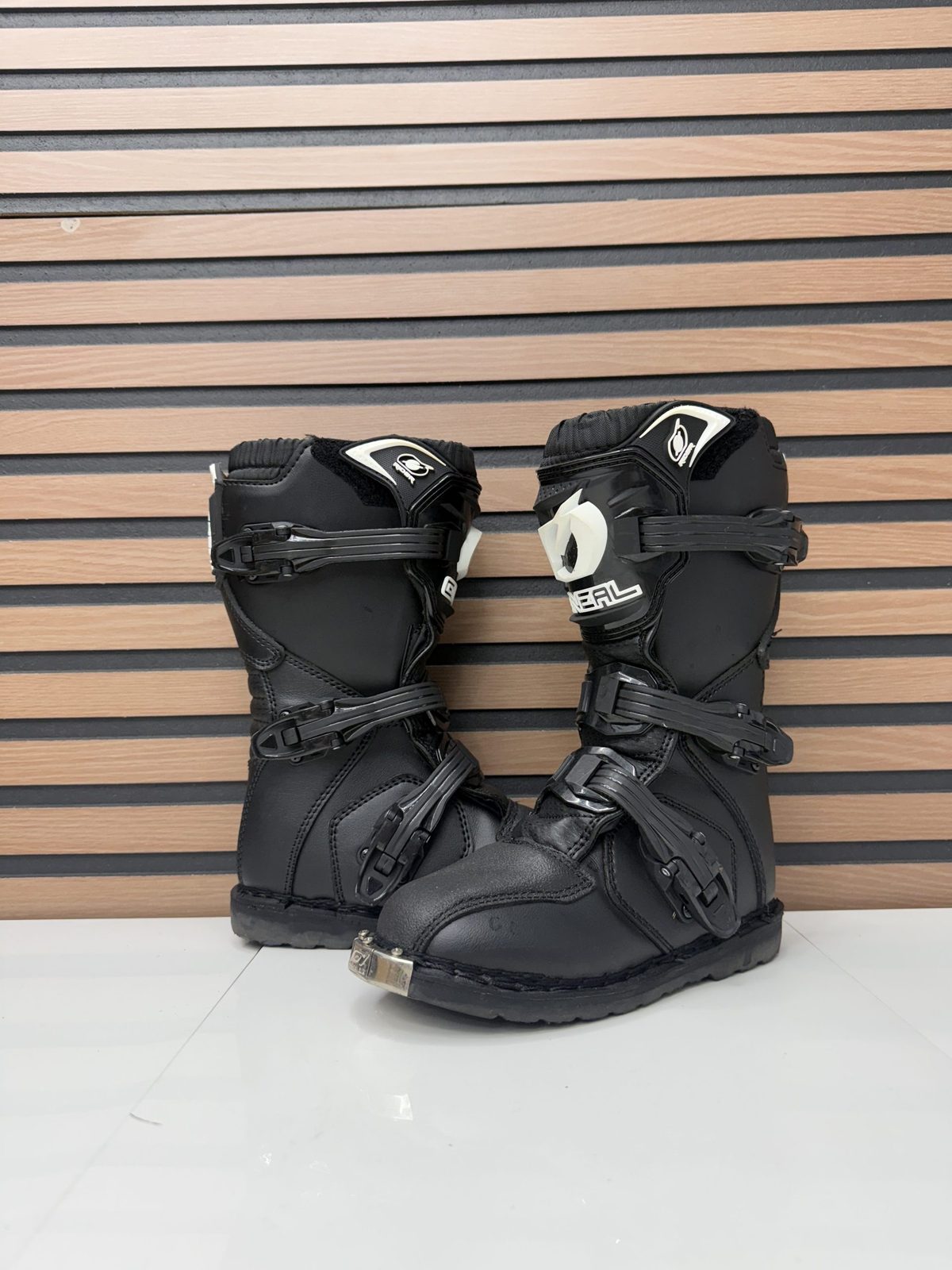 O'Neal Rider Youth Motocross Boots Black - Youth Size 1