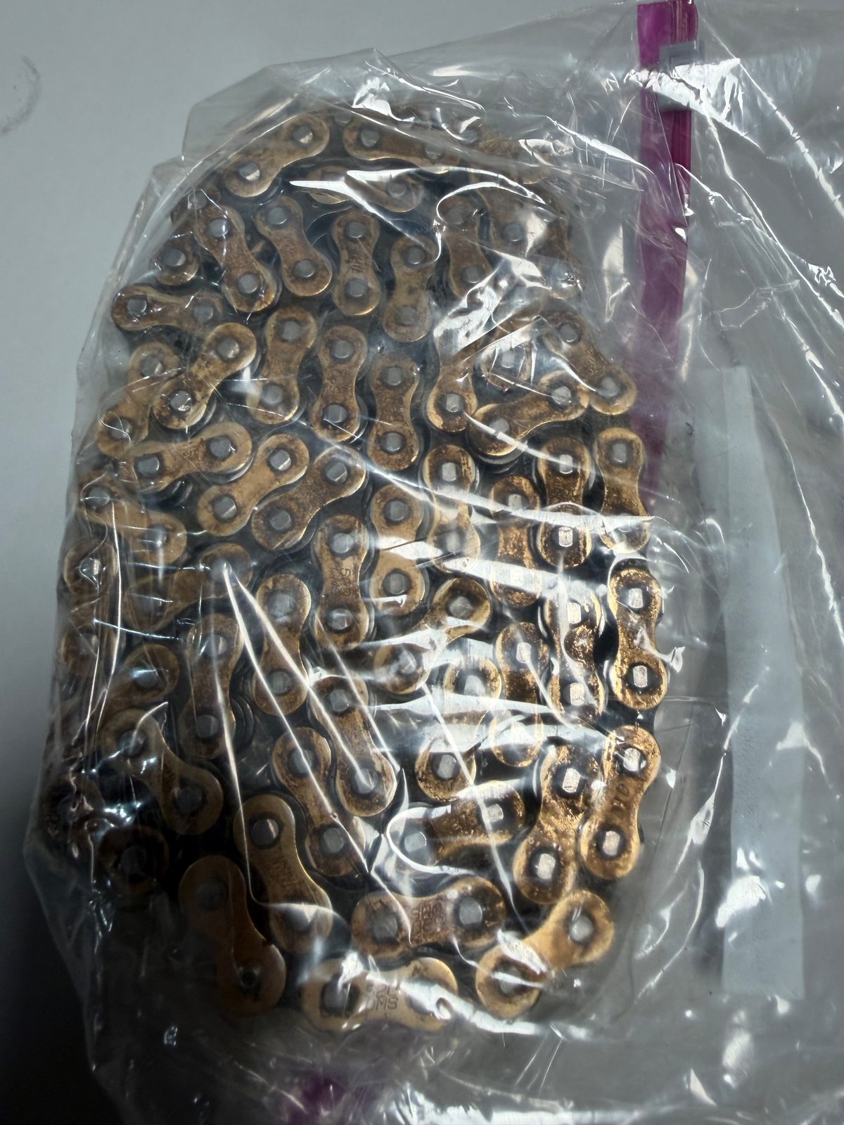 Gold 520 Motorcycle Drive Chain New In Package