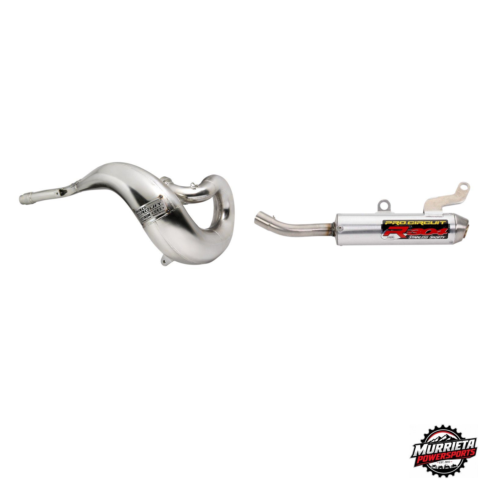 Pro Circuit Platinum Exhaust Pipe R-304 2003-2025 Yamaha YZ250 Exhaust Kit