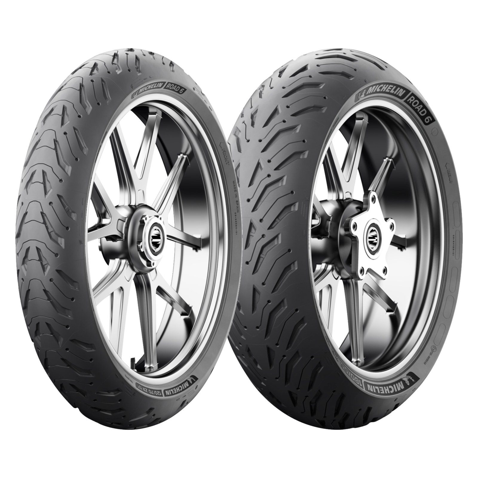 Michelin Road 6 120/70ZR17 180/55ZR17 Front Rear Tire Set Sport Touring