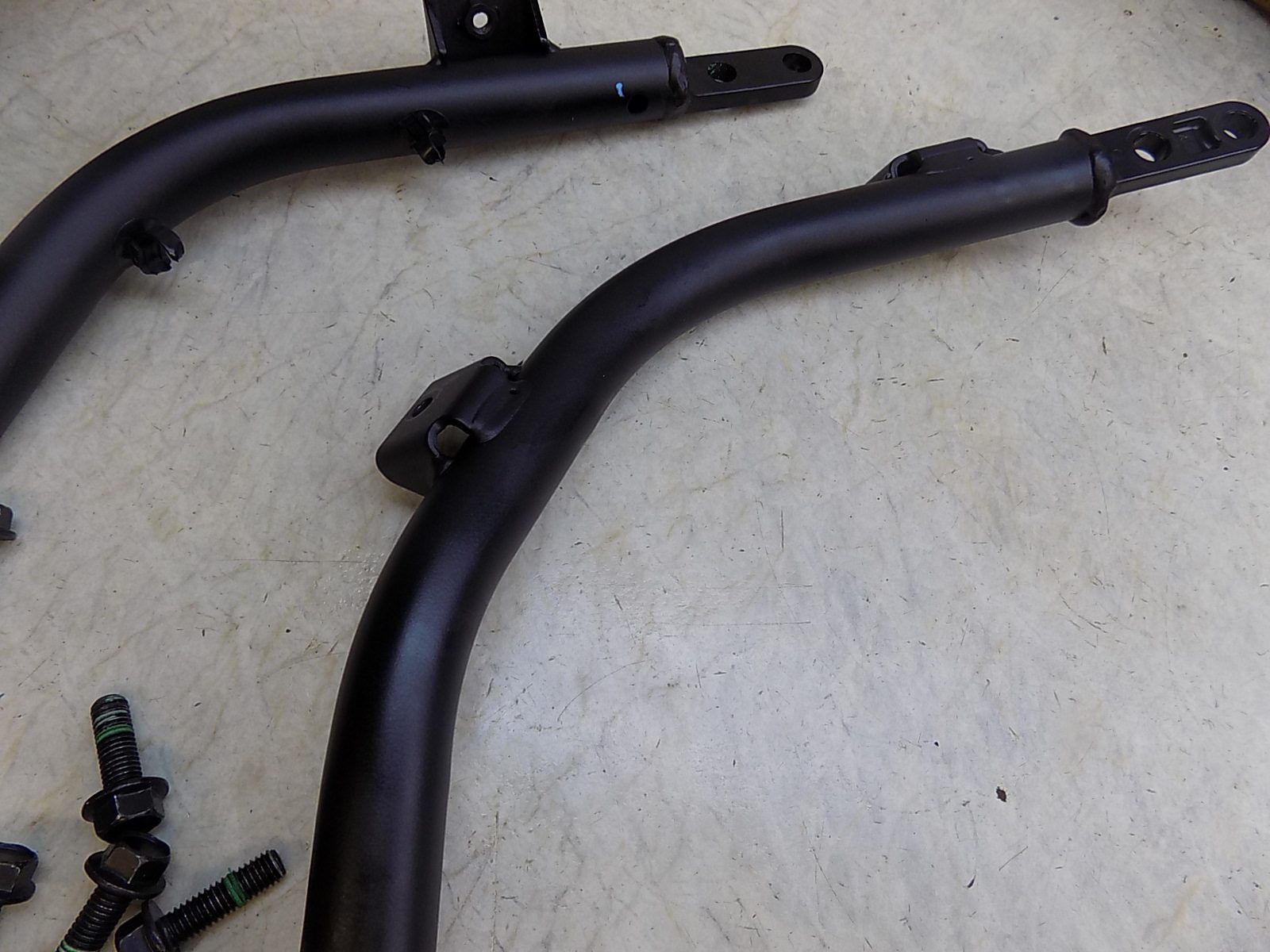 2026 Yamaha Tenere 700 OEM Rear Subframe Rails Pair Left Right with Bolts