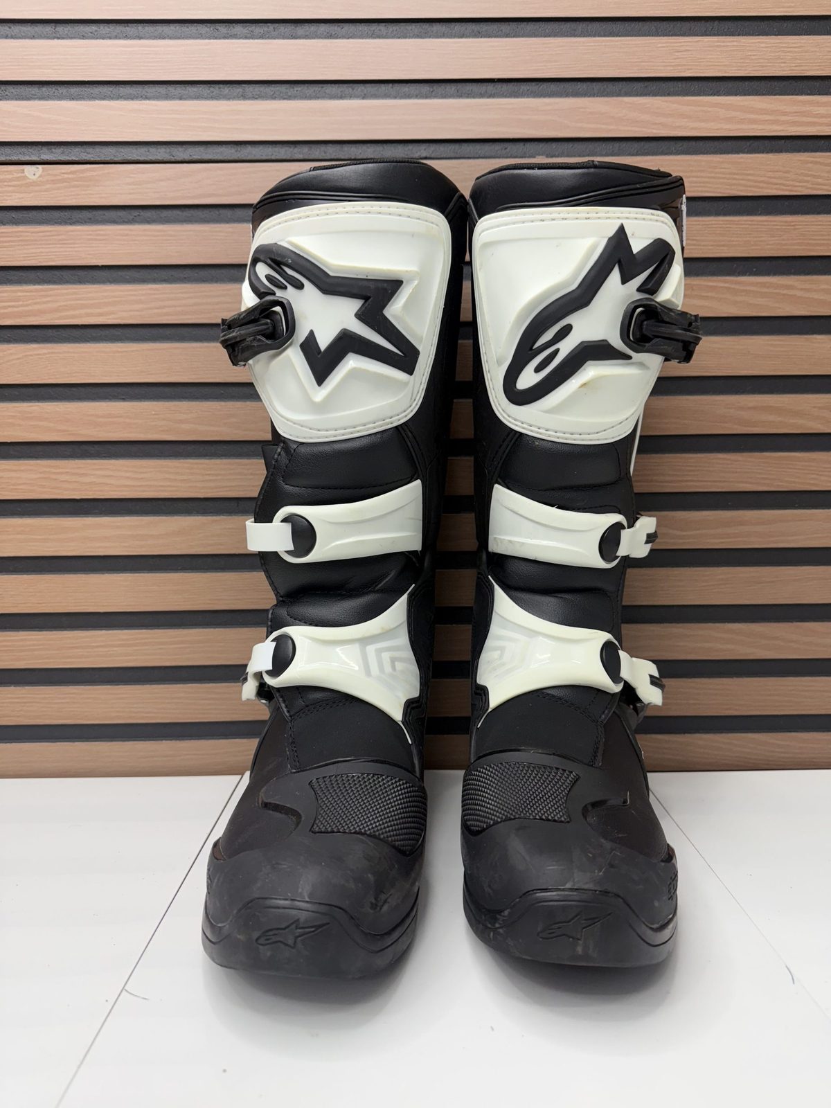 Alpinestars Tech 3 Boots - Black / White - Size 10