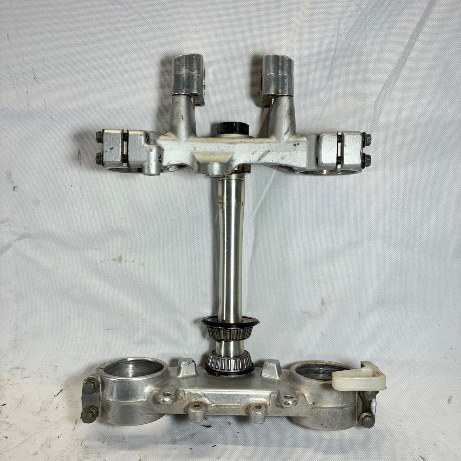 1999 Yamaha YZ250 OEM Upper Lower Triple Clamps with Steering Stem and Bar Mounts - 4SR-23340-L0-00