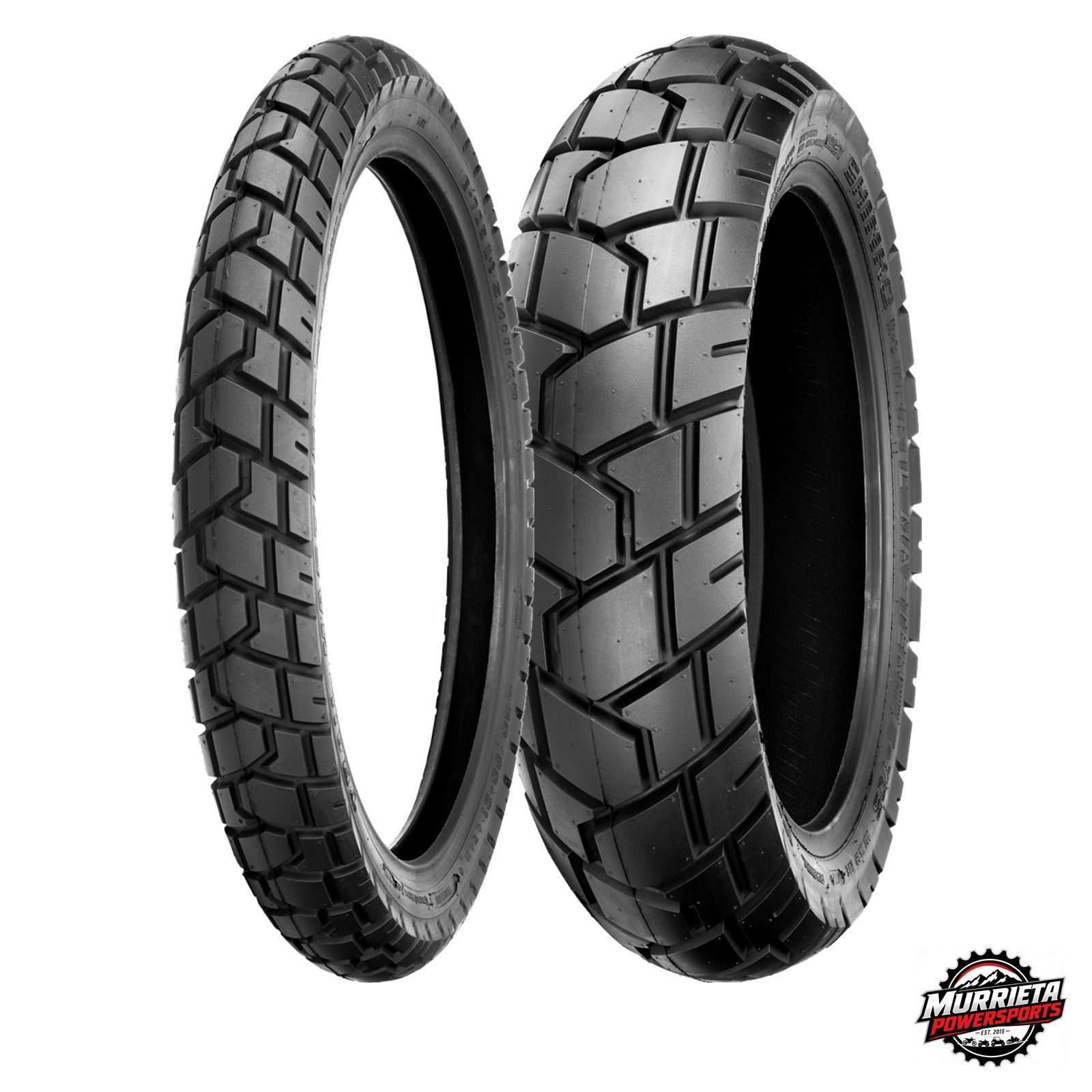 Shinko 705 90/90-21 Front 130/80-17 Rear Dual Sport Tire Set KLR650 XT600 DR650
