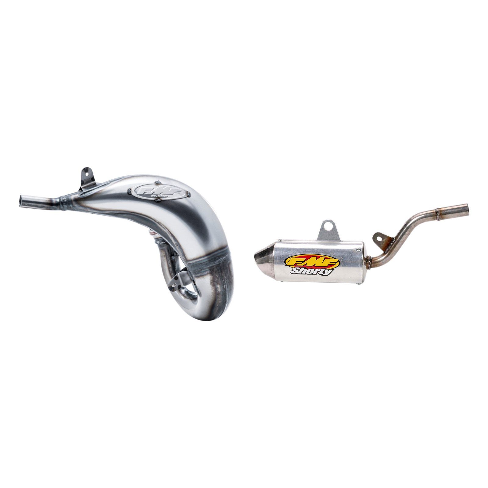 FMF Head Pipe - Factory Fatty Rev - Kawasaki KX 85/100/112 + Powercore 2 Shorty