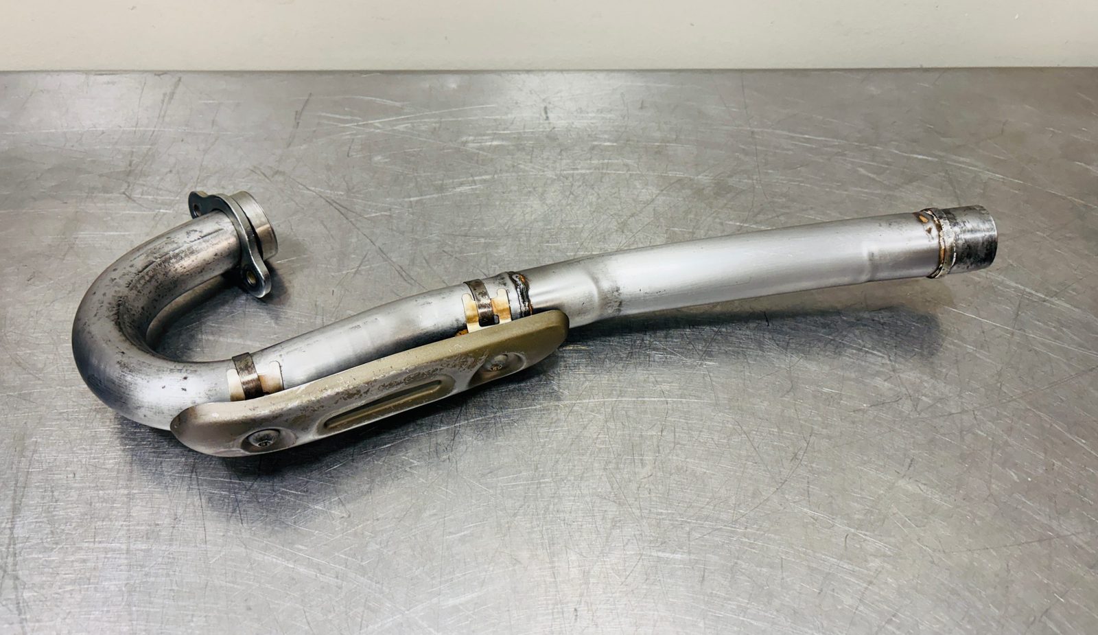 2005 Honda CRF250R Exhaust Header Pipe 18320-KRN-730