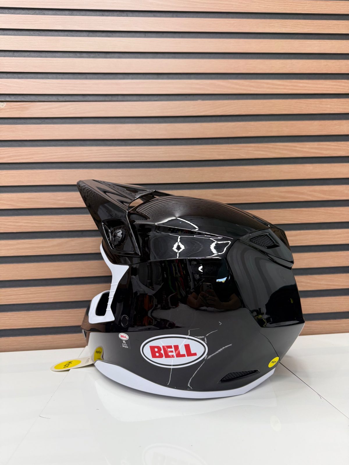 Bell MX-10 MIPS Youth Motocross Helmet Gloss Black Medium NWT