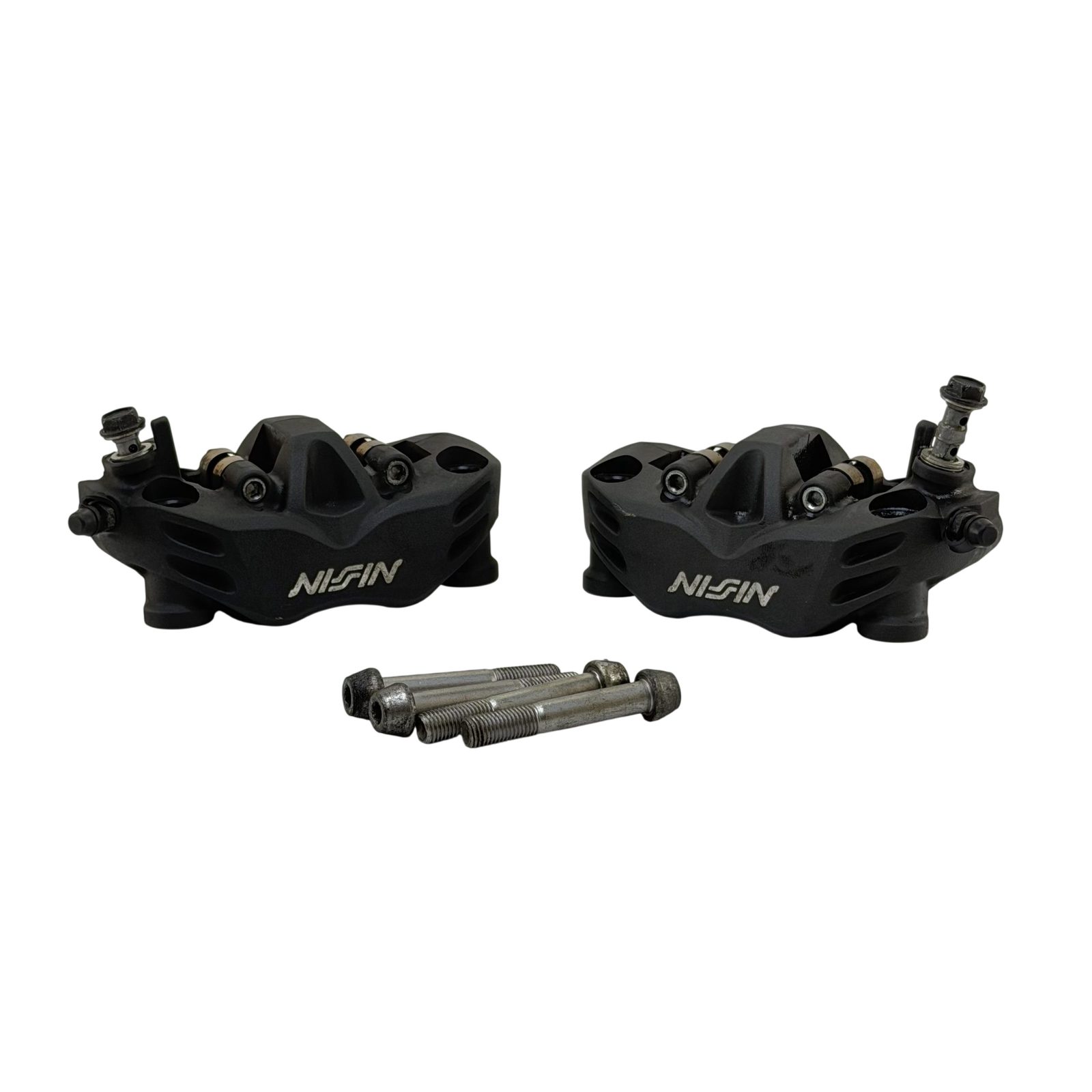 2007 2008 Kawasaki Ninja ZX6R Front Brake Caliper Pair Complete Assembly - 43080-0047-DJ